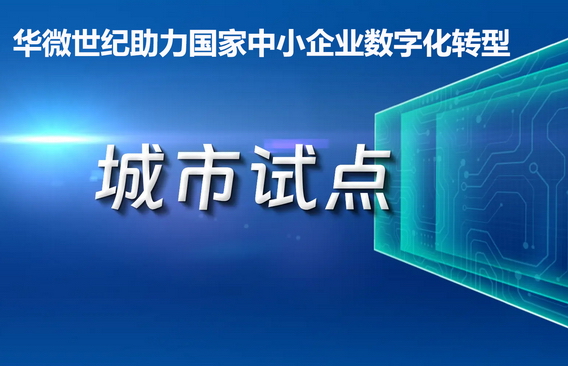 充分发挥信息化+行业优势，华微世纪积极助力国家中小企业数字化转型试点城市建设 